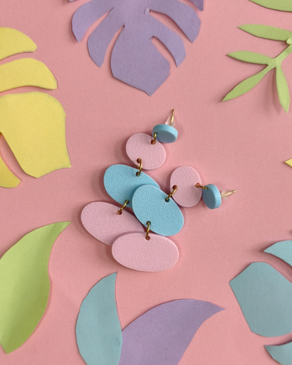 Boucles d'oreilles galets