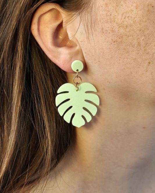 Boucles d'oreilles feuilles