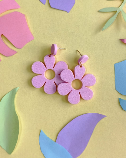 Boucles d'oreilles fleurs