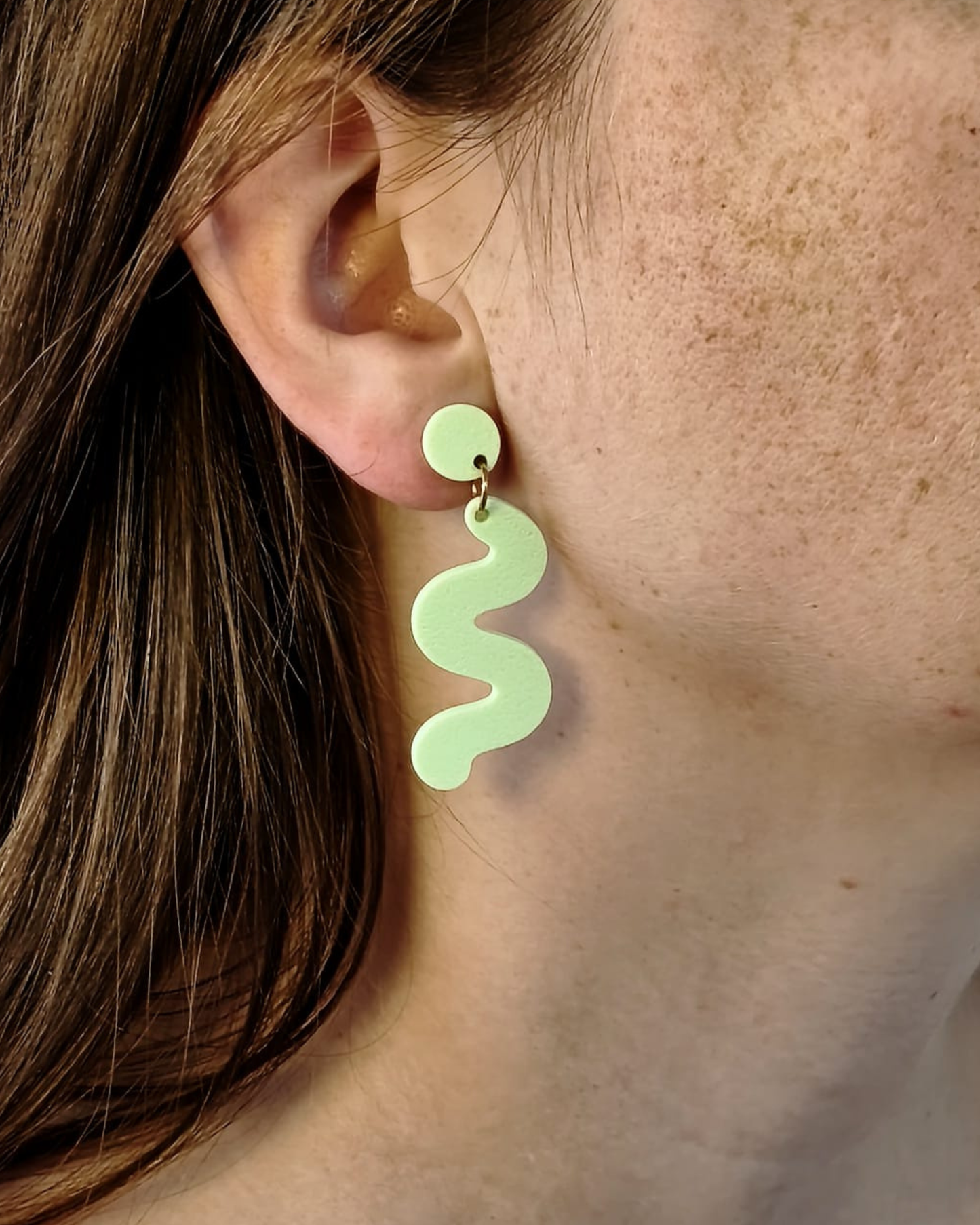 Boucles d'oreilles vagues