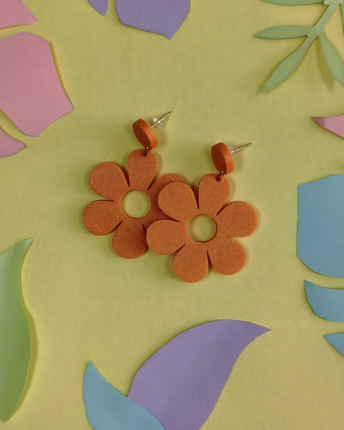 Boucles d'oreilles fleurs