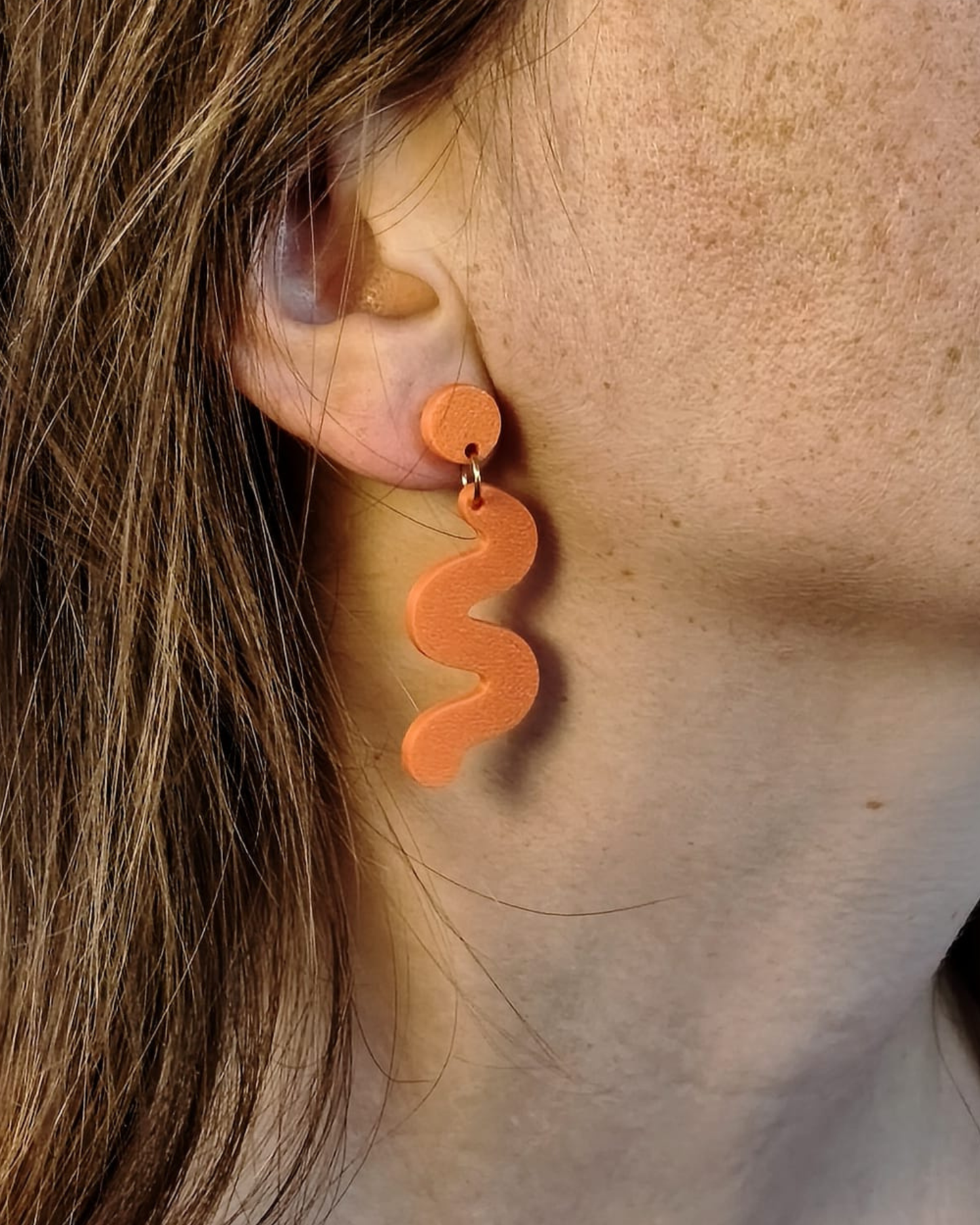 Boucles d'oreilles vagues