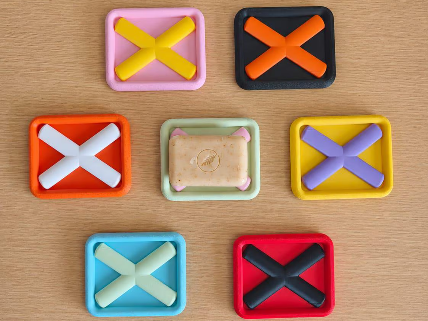 Porte savon 100 combinaisons