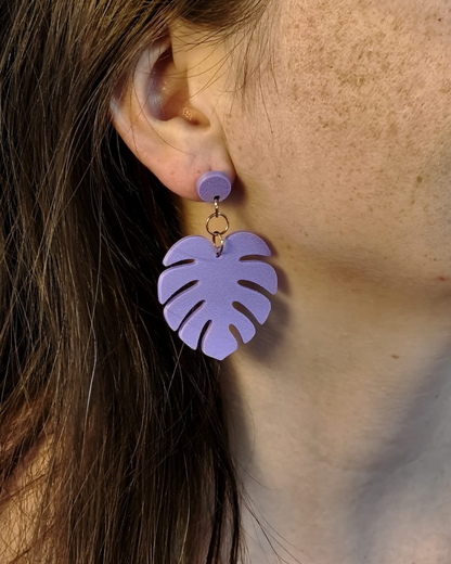 Boucles d'oreilles feuilles