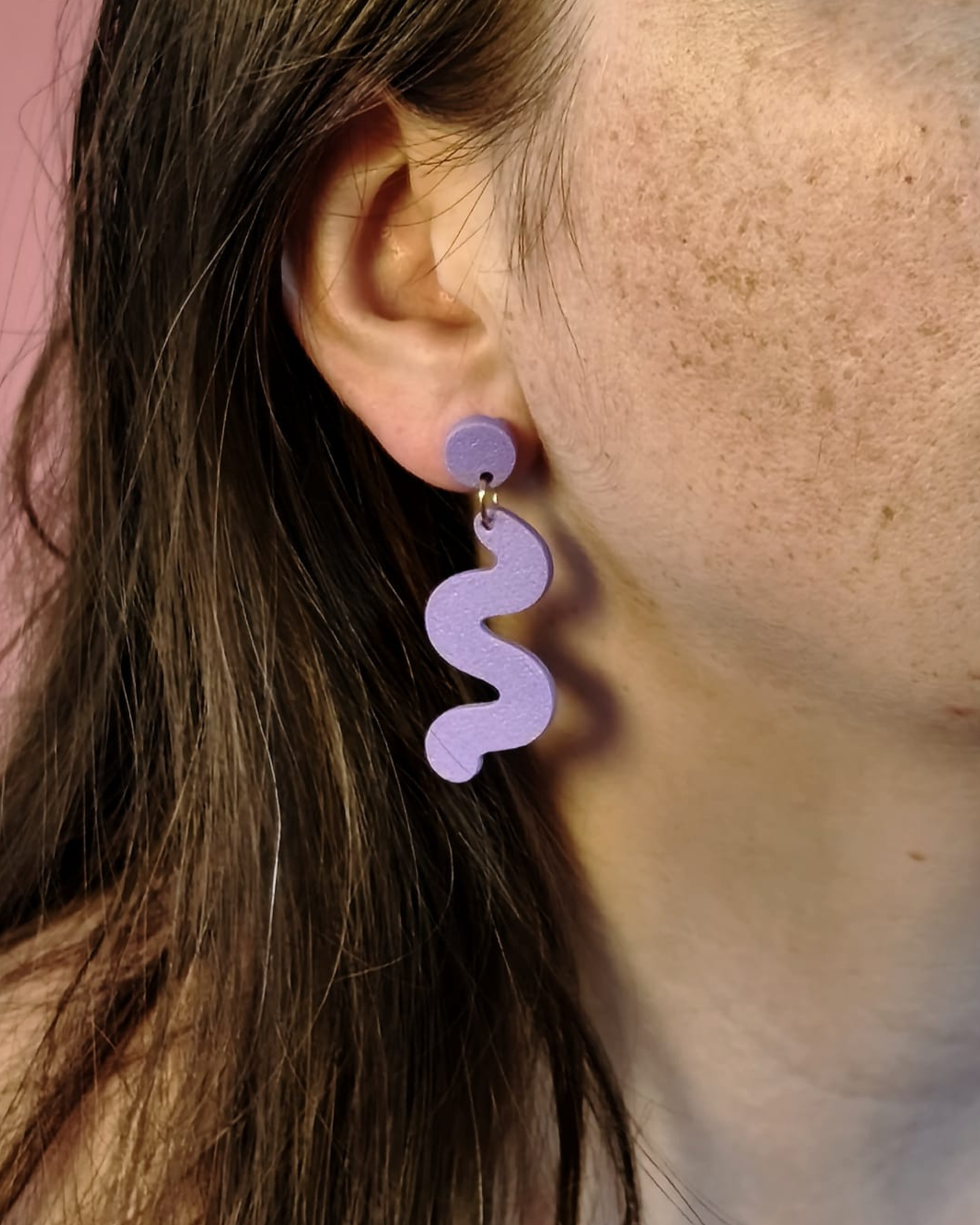 Boucles d'oreilles vagues