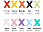 Porte savon 100 combinaisons