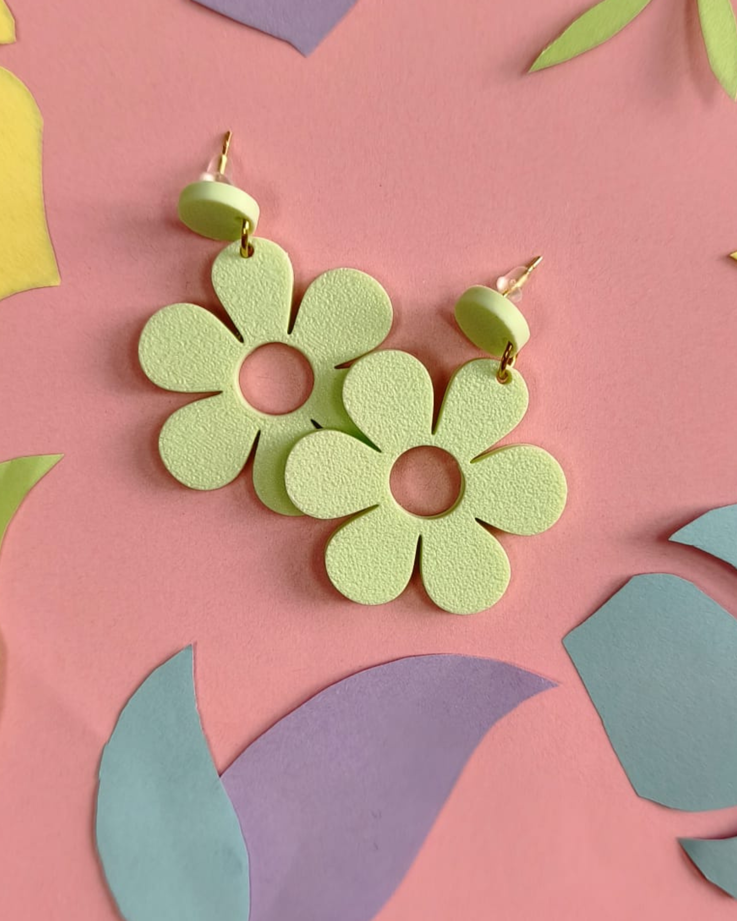 Boucles d'oreilles fleurs