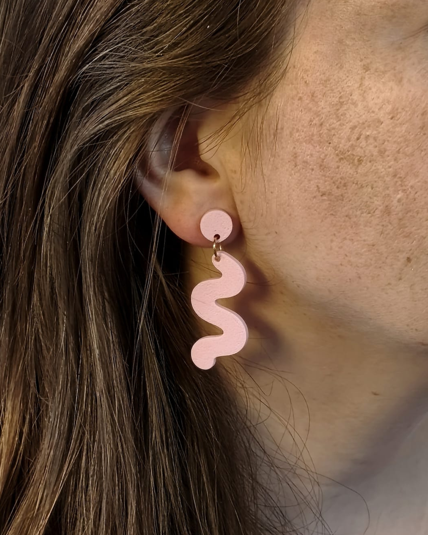 Boucles d'oreilles vagues