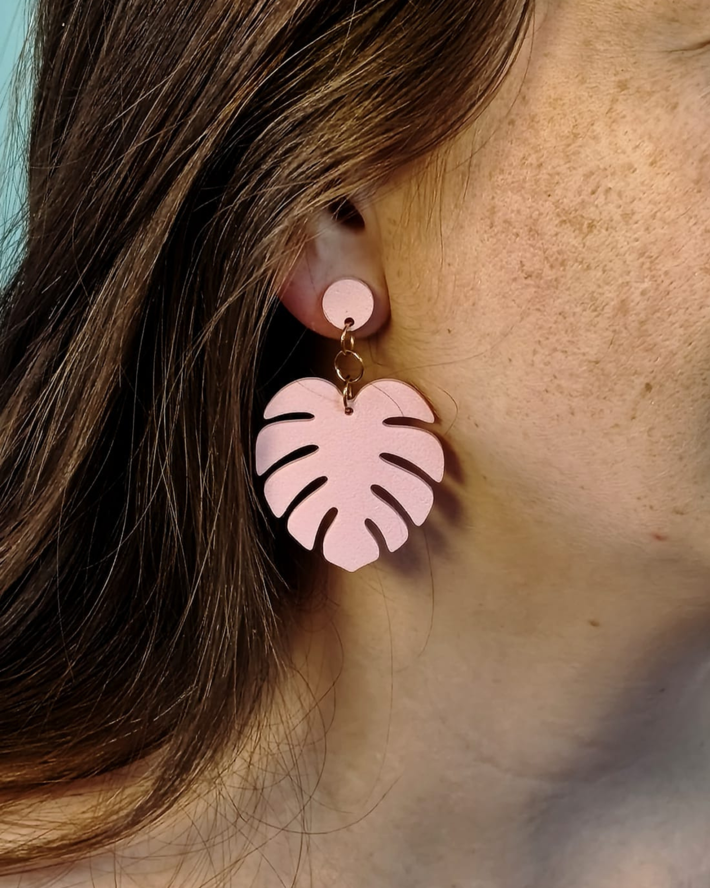 Boucles d'oreilles feuilles