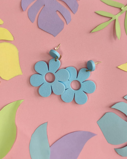 Boucles d'oreilles fleurs