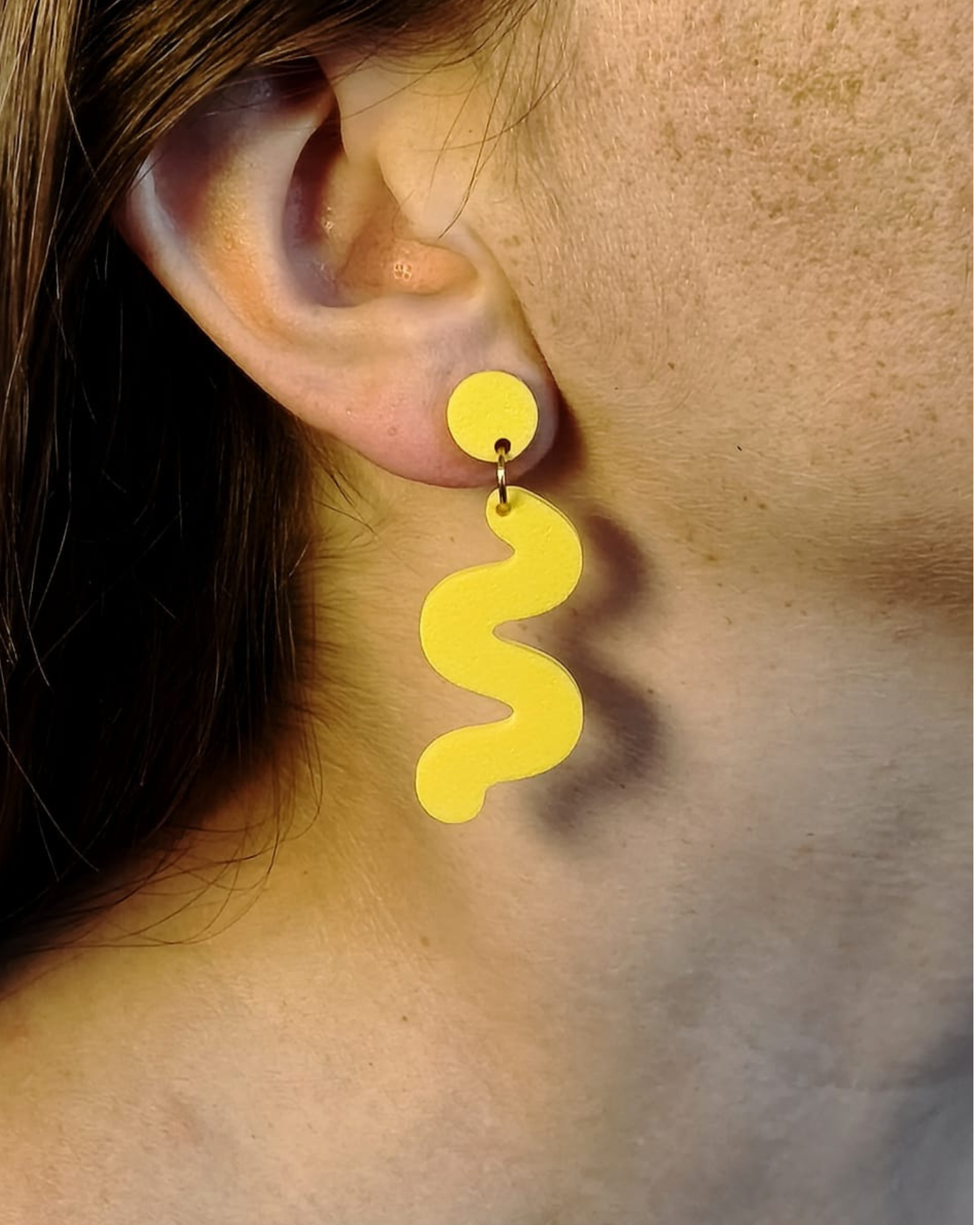 Boucles d'oreilles vagues