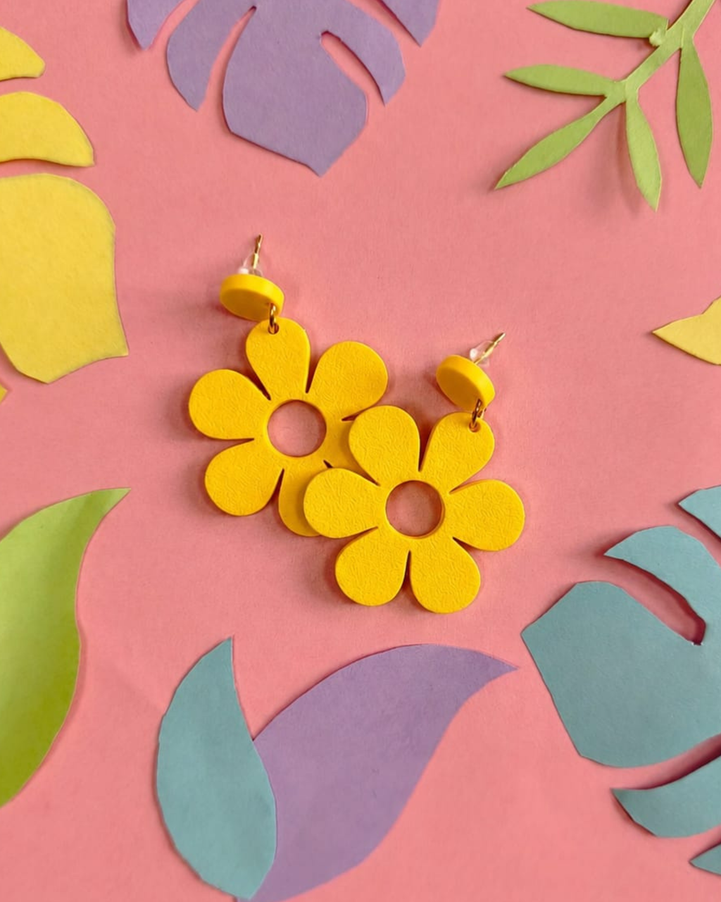 Boucles d'oreilles fleurs