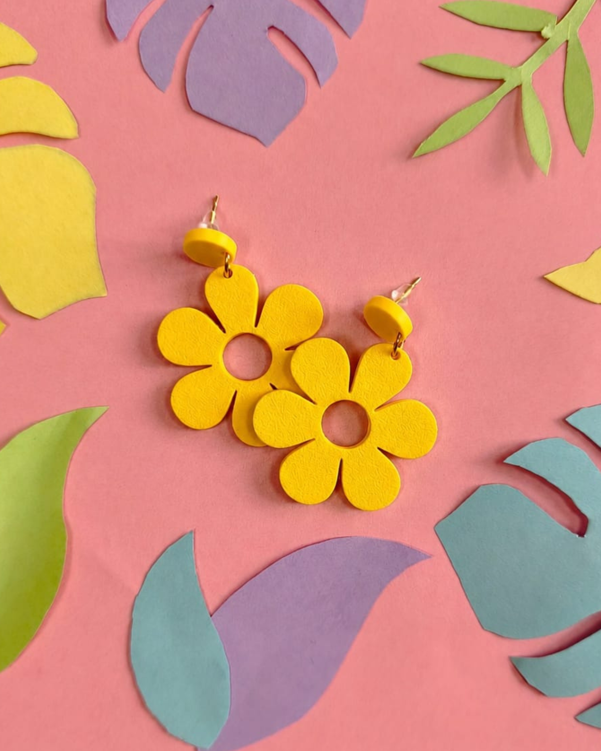 Boucles d'oreilles fleurs