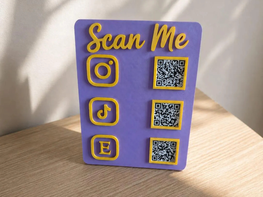 Plaque QR Code Personnalisée