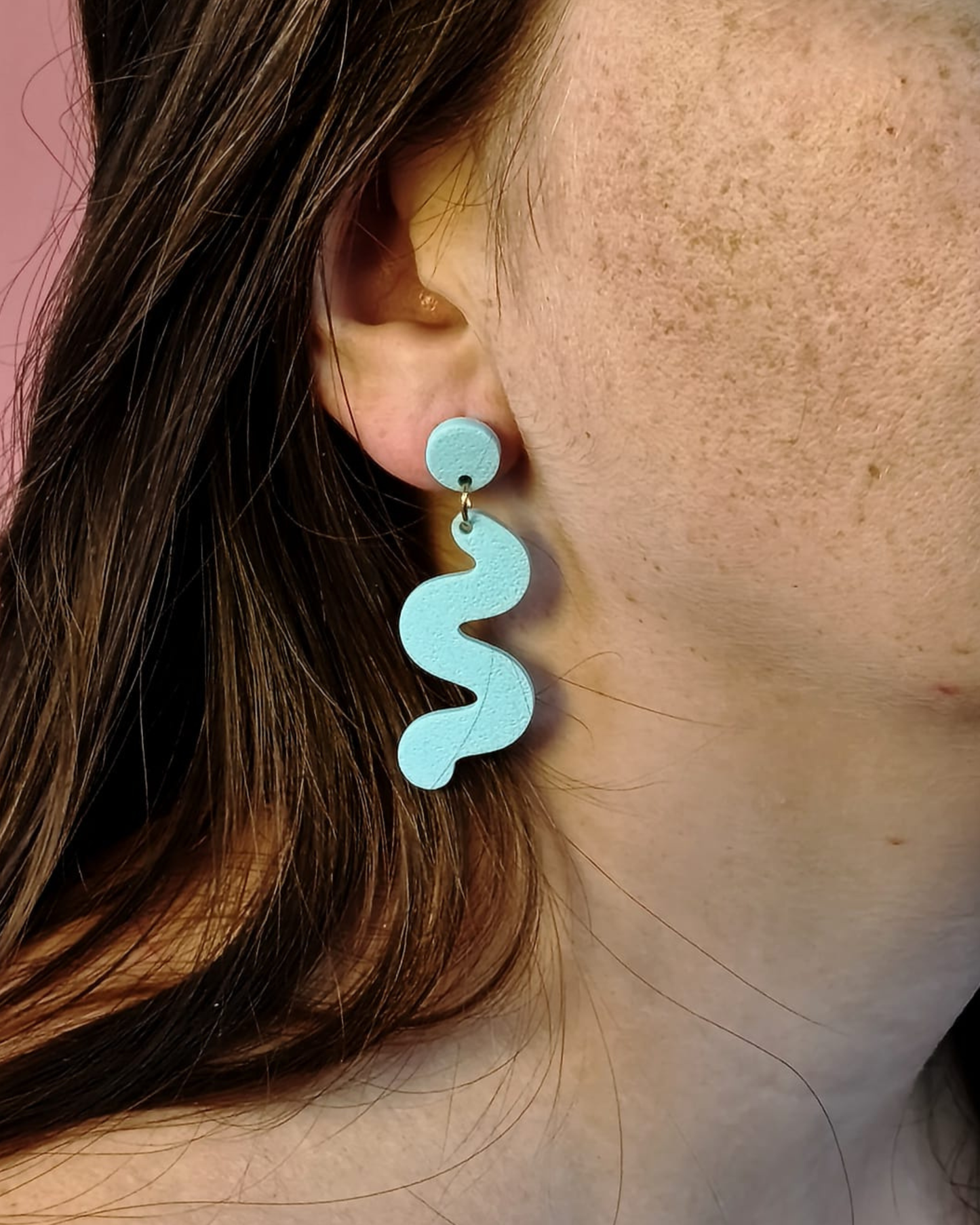 Boucles d'oreilles vagues