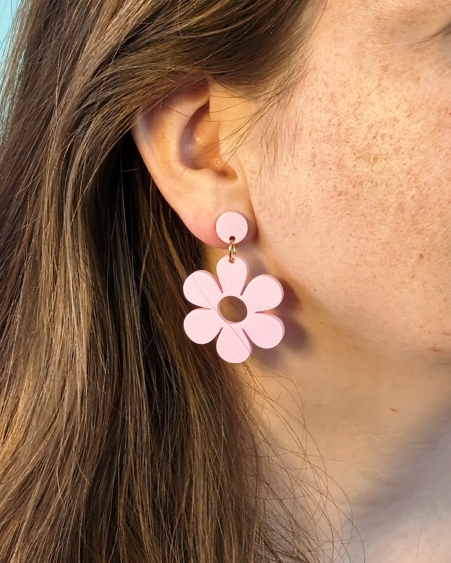 Boucles d'oreilles fleurs