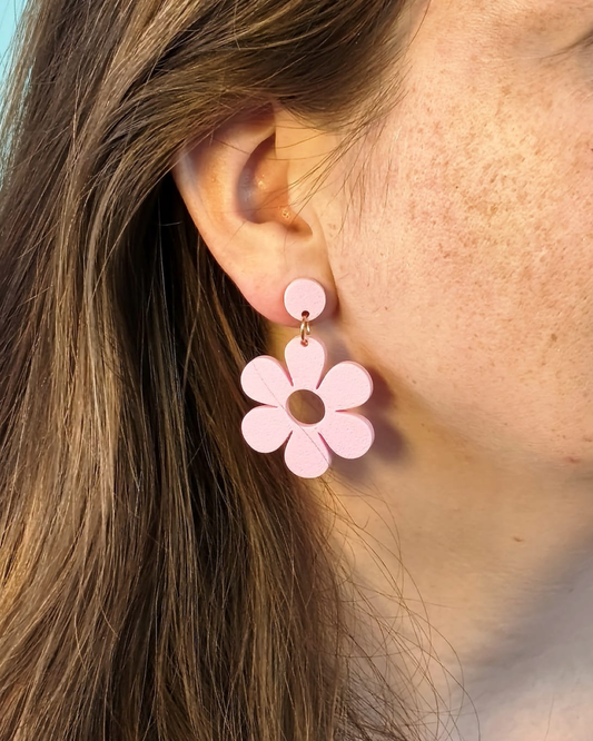 Boucles d'oreilles fleurs