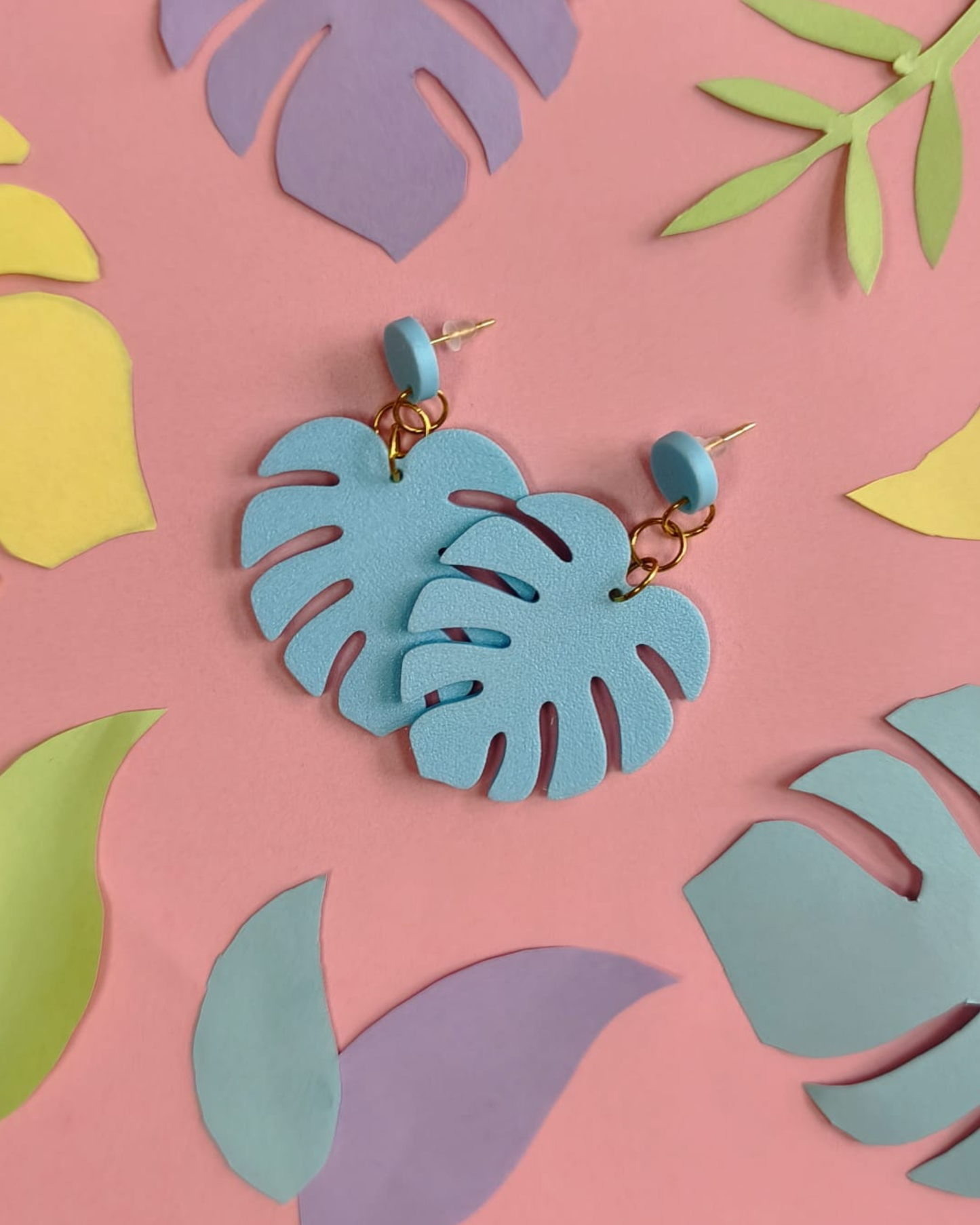 Boucles d'oreilles feuilles