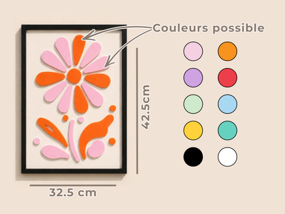 Cadre Personnalisé 3D - Transformez votre image en oeuvre d'art