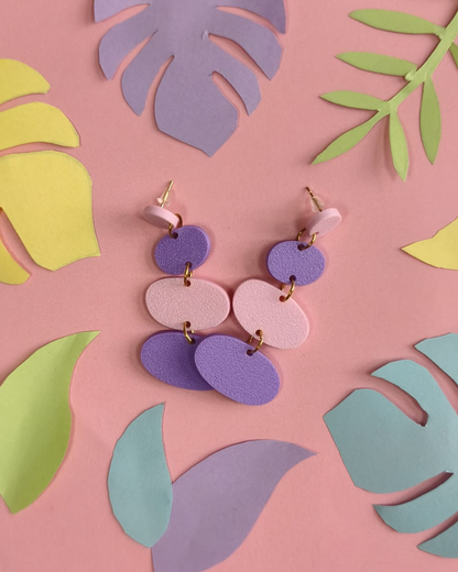 Boucles d'oreilles galets