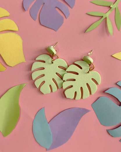Boucles d'oreilles feuilles