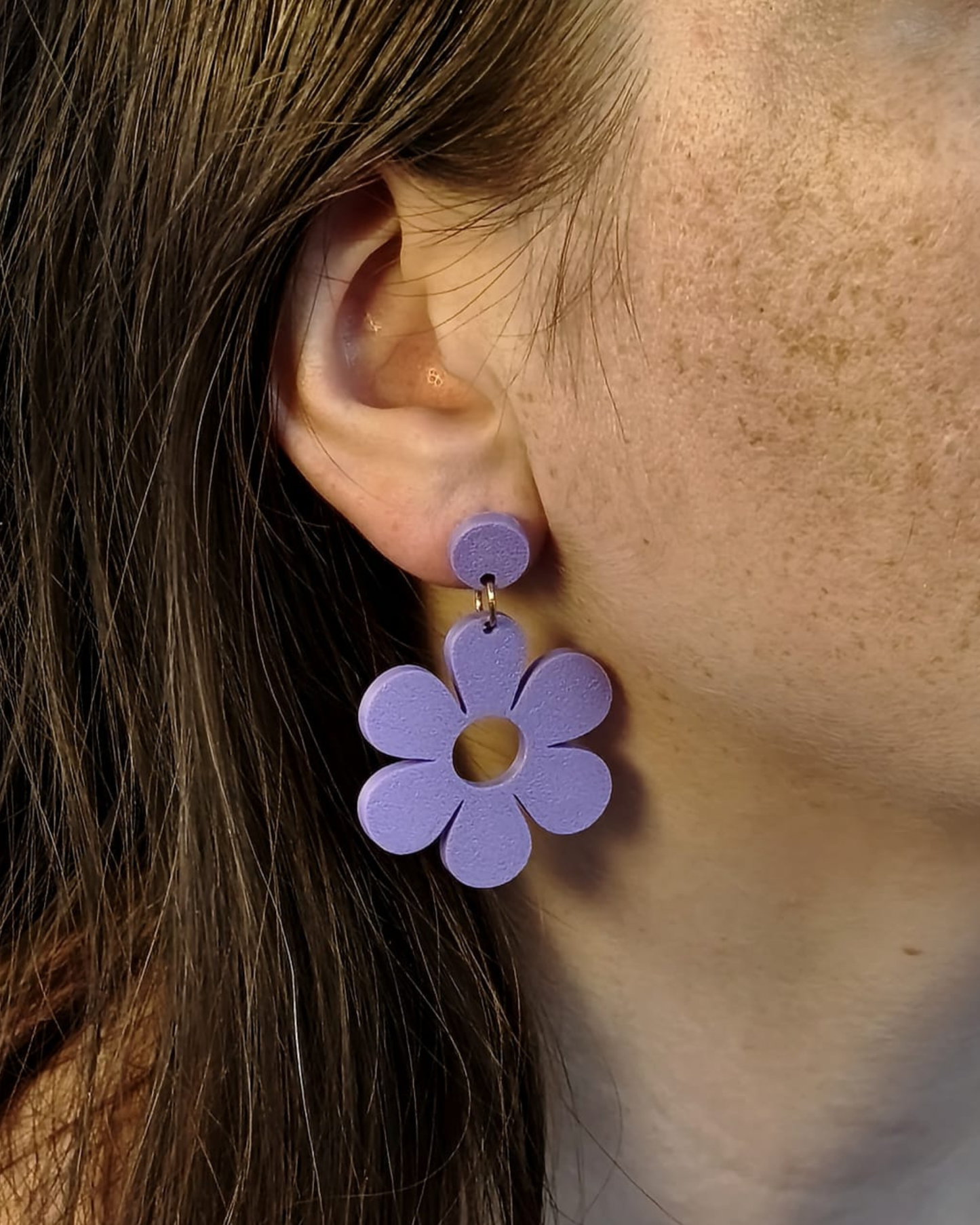 Boucles d'oreilles fleurs