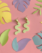 Boucles d'oreilles vagues