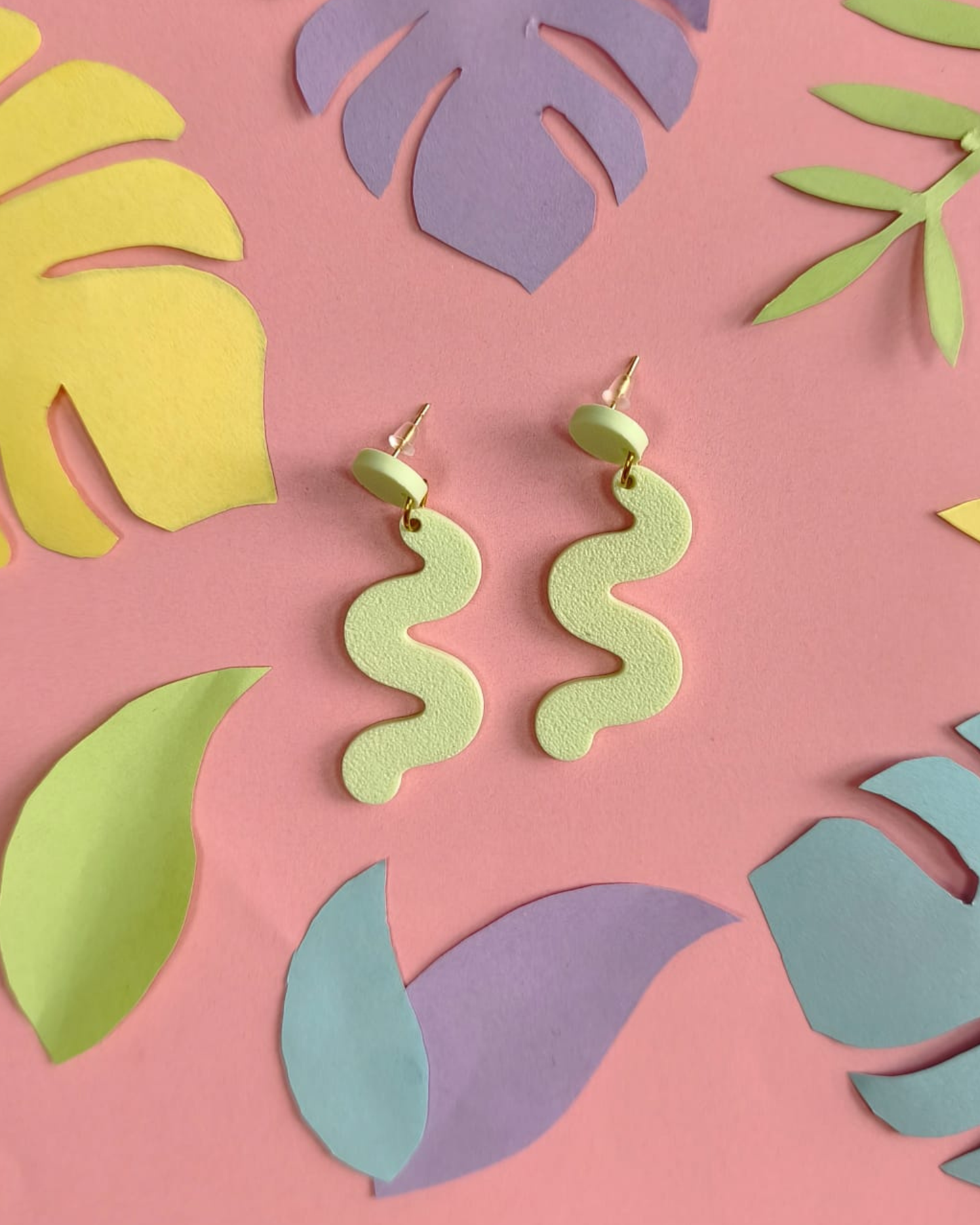 Boucles d'oreilles vagues