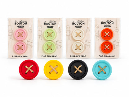 Boutons de meuble colorés Lot de 2