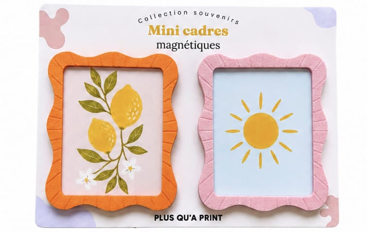 Mini cadres magnétiques lot de 2