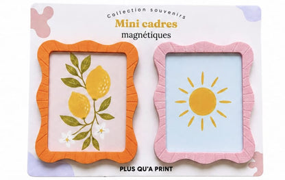 Mini cadres magnétiques lot de 2