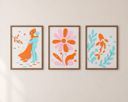 Cadre Personnalisé 3D - Transformez votre image en oeuvre d'art